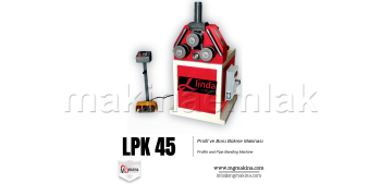 LPK 45 Profil ve Boru Bükme Hidrolik Makinası