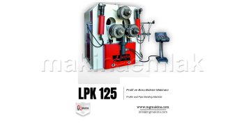 LPK 125 Profil ve Boru Bükme Makinası