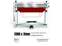 1260 x 2mm Parça Bıcaklı Caka Kenet - Folding Machines